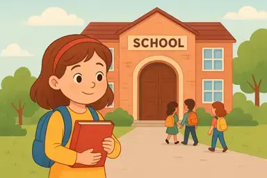 داستان ماجرای روز اول مدرسه سارا و دوستی های تازه