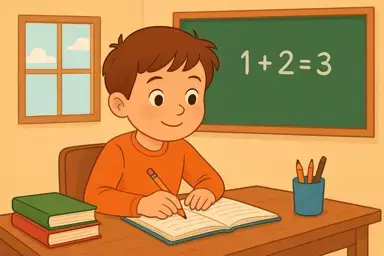 داستان علی و دفتر مشق جادویی در اولین روز مدرسه